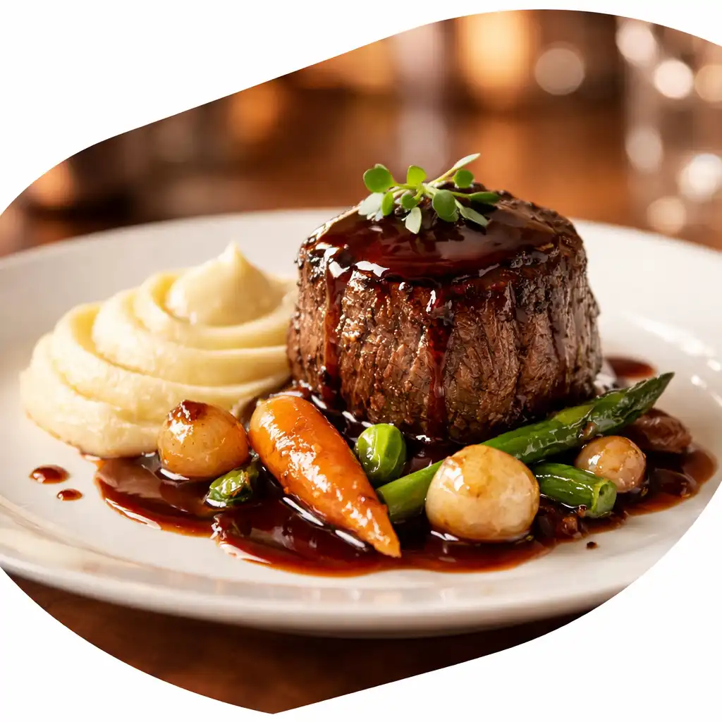 Plat signature du restaurant Plaisir des Saveurs
